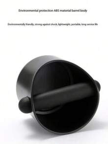 1 Stück Mini Kaffee Pulver Restebehälter, Verdickter Kunststoff Runder Kaffee Abklopfbehälter, Haushalts Kaffee Werkzeug - Verschiedenfarbig - Übersicht 3