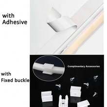 220V High Brightness COB LED Light Strip, Waterproof, Flexible, Suitable For Indoor And Outdoor Garden Lighting - White Light - View 6