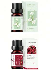 1 Bottle 10ml Fruit Scented Essential Oil - Premium Fragrance For Diffuser, Humidifier And Aromatherapy - Pineapple, Raspberry, Sweet Orange, Lemon, Cherry, Grapefruit, Semi-Ripe Peach Scents, For Relaxation And Mood Uplift, Birthday/Graduation Gift - Multi-flavor - View 53