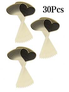 1-30 Pieces Mini Chalkboard Plant Tags, 15 X 6 Cm T-Type Garden Plant Labels With Marker, Wooden Plant Labels Rectangle Tags, Vegetable Plaques For Potted Plants - Multicolor - View 26