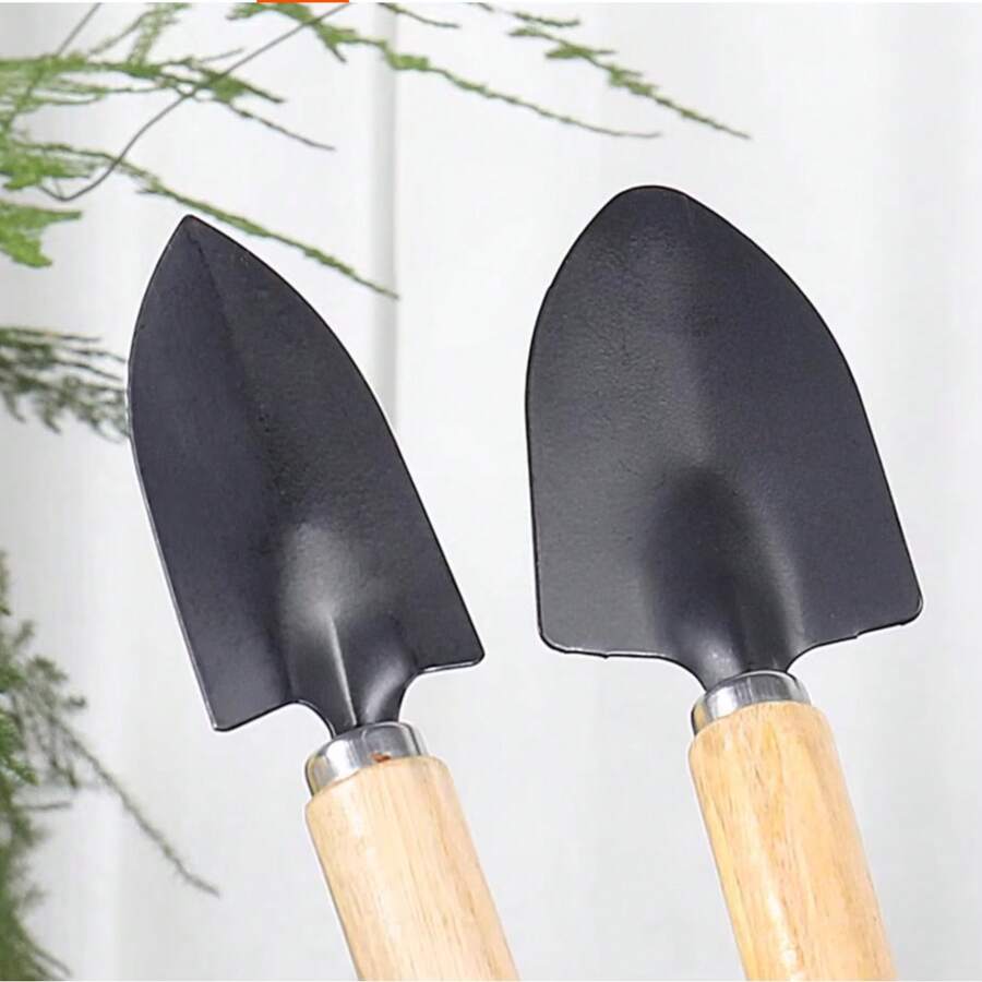 便携易携多功能铲，集铲、耙、园艺铲、盆栽铲、家用铲、工业铲、户外铲于一体，防滑手柄，加固铲头，防锈涂层，适用于挖洞、钓鱼、家庭户外园艺种植、花园维护、户外露营等多种用途——小巧轻便，经久耐用。 - 彩色 - 查看 1