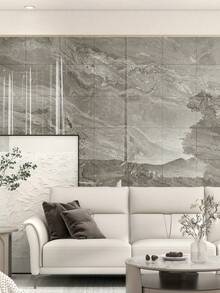 10pcs 0.9㎡ Deep Gray Marble Pattern Tile Sticker Waterproof & Moisture-Proof Aluminum Plastic Board Self-Adhesive Wall Paper For Wall Renovation And Decoration, Renovation Stickers Peel Wall Panels, Wall Paper, Wallpapers, Spring Decoration Items Refresh Your Home, Rama Decoration Stickers