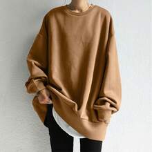 Women Outdoor Hoodies & Sweatshirts - Brown - View 4