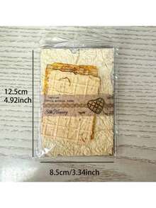 28 piezas/paquete Papel de textura natural con relieve, papel decorativo, estilo Ins, se puede usar para escribir, papel de notas adhesivas, adecuado para diarios y diarios hechos a mano, decoración de impurezas, regalos de regreso a la escuela, regalos del Día de San Valentín y Año Nuevo, papel base decorativo DIY, regalos festivos, materiales de collage hechos a mano, planificación de scrapbook personalizada y productos de papelería escolar creativos