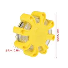 Luz De Emergencia Led Para Carretera Tipo C Luz Intermitente De Alta Visibilidad Ideal Para Automóvil Vial Y Conducción Segura - Amarillo - Ver 4