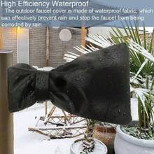 1 Cubierta protectora anti congelación para grifo, Cubierta anti congelación para grifo exterior en invierno, Cubierta impermeable reutilizable para grifo de jardín en invierno, Negro, Jardín, Accesorios de jardín para exteriores, Jardín, Cubierta para grifo de exterior en invierno, Cubierta de aislamiento para grifo en invierno, Cubierta de aislamiento reutilizable anti frío para grifo de exterior en invierno - Multicolor - Ver 11