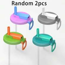 1pc Can Cup Lids Soda Can Lids Straw Soda Can Lids Reusable For Soda Water, Drinks, Juice, Soda Water Can Covers, Party Supplies Set - Multicolor - View 11