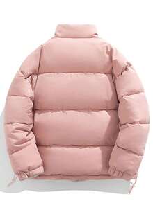 双面加厚情侣外套，时尚男女通用加厚外套，冬季