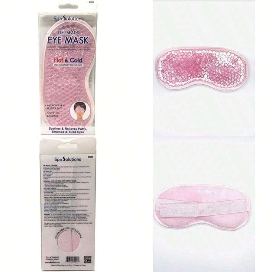 Spa Solution Gel Beads Eye Mask (Pink) #69203(default) - Multicolor - Ver 1