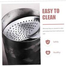 Balacoo Colador de Barra para Cocteles de Acero Inoxidable Filtro Portátil y Lavable para Bartending Diseño Ergonómico para Separar Hielo y Frutas Bebidas - 1 - Ver 4