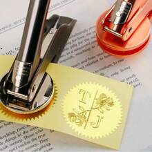 1 PC Personalized Book Embosser/Custom Book Embosser/From The Library Of Book Embosser/Library Embosser/Ex Libris Embosser Stamp/Book Lover Gifts