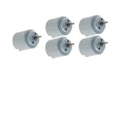 3-6 V 5000 RPM DC Micro motor 140 Mini motor eléctrico eje redondo para RC barco avión juguetes modelo DIY Hobby - (5 piezas) - Motor de 140 cc - Ver 1