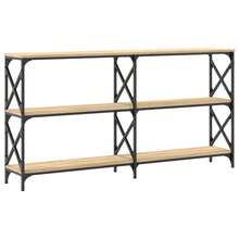 Console Table Sonoma Oak 156x28x80.5 Cm Engineered Wood - Brown - View 7