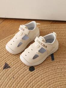 1双儿童软底凉鞋，婴儿夏季凉鞋 - 白色 - 查看 1