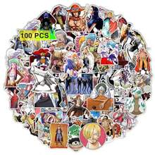 WSXC Cool Anime Stickers 100 Pcs Cartoon PVC Sticker Gifts For Laptop Water Bottle Skateboard Party Supplies Decorations Teens - CoolAnime - Xem 1
