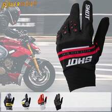 Guantes de motocicleta PowerMotor, guantes de motocross para bicicleta de montaña, ciclismo BMX, carreras de motocicletas y deportes