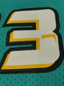 KTYSDE Men's #33 Retro Basketball Jersey, Detroit Letter Embroidery, Loose Sleeveless Crew Neck Tank Top, Suitable For Basketball Training, Match, Sports, Running, Fitness, Street Fashion, Unisex - Green - View 4