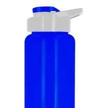 PromoClick Sports Bottle - Solid Blue - View 2