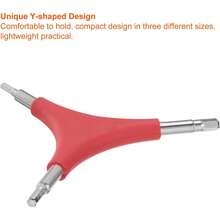 Bicycle Repair Combination Portable Wrench Three-Pronged Outer Hexagonal Tool Y-Socket Wrench Mountain Bike Tool Y-Shaped 3 Way Hex Wrench Inner Hexagon Spanner 4/5/6mm For Outdoor Camping Cycling Mountain Bike Bicycle Maintance Repair Tool - Multicolor - View 8