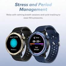 itel ISW-O45 Smartwatch With 1.38'' HD IPS Display, Bluetooth Calling, 12 Days Battery, TWS Pairing, Multiple Sports Modes, IP68 Water Resistant, Heart Rate Monitoring And SpO2 Sensor - Blue - View 7