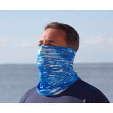 SB1200P Sunbandit Pro Series mscara, ventilada y Acampanada - Camuflaje de agua azul - Ver 2