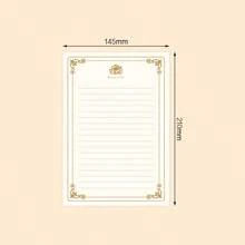 A4 Rose Gold Foil Stationery Paper, Romantic Love Letter Paper, Suitable For Daily Office, Birthday Notes, Gifts, Decorations, DIY Invitations, Thanksgiving, Valentine's Day Cards, Rose Gold Foil Paper - Multicolor - View 12