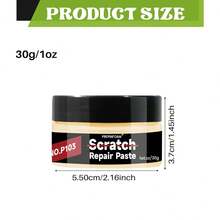 HGKJ汽车划痕修复膏、划痕护理修复膏、划痕修复蜡、汽车抛光修复剂、漆面护理蜡、轻微划痕去除剂、汽车护理抛光套装 - 彩色 - 查看 8