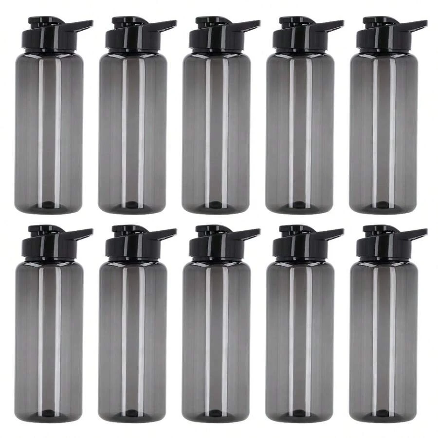 PromoClick Sports Bottle - Black - View 1