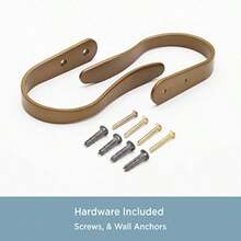 QY- Kenney Gallery - Soportes Decorativos para Cortinas y Cortinas Juego de 2 Unidades latón -6194 - latín - Ver 4