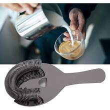 colador de barra, colador de espino multifuncional pequeño portátil para barras (negro) - Negro - - Ver 5