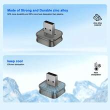 迷你升级版无线CarPlay适配器，适用于和安卓手机，即插即用，5.8GHz WiFi低延迟播放，无需电池，兼容多种车型 - 黑色 - 查看 7