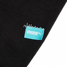 Sudadera unisex Puma, nueva sudadera deportiva de invierno casual con cuello redondo de forro polar y estampado en la espalda, 624941-01 - Negro - Ver 9