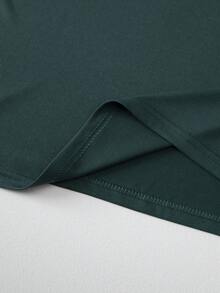 男士夏季轻薄睡衣四件套，短袖衬衫和短裤，休闲睡衣套装 - 彩色 - 查看 9