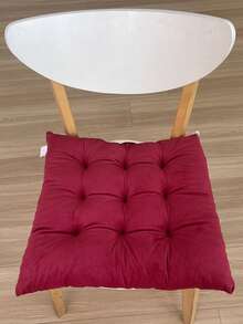 1 Stück weiches & atmungsaktives modernes quadratisches Stuhlkissen - Mehrzweck-Sitzkissen für alle Jahreszeiten - maschinenwaschbar, langanhaltend, bequem sitzend, geeignet für Zuhause, Büro, Essmöbel - zeitgenössischer Stil, leicht zu reinigende Oberfläche, perfekte Passform für Stühle und Bänke - ideal für Küche und Esszimmer, Essstuhlkissen, geeignet für langes Sitzen, Kissen, Sitzkissen - Verschiedenfarbig - Übersicht 2