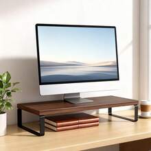 显示器支架，台式电脑办公桌增高架，收纳整理架 - 彩色 - 查看 12