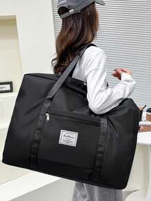 Night Vacation Luggage, Travel Bag, Large Capacity Waterproof Fitness Bag, Dry Wet Separation Weekend Carry On Bag, Multi-Functional Portable Shoulder Bag For Business, Vacation, Outdoor, Skiing Leisure, Fitness Travel Bag, Overnight Bag, Handbag, Sports Bag, School Supplies, Student Return To School Supplies, Handbag, Weekend Bag, Handbag