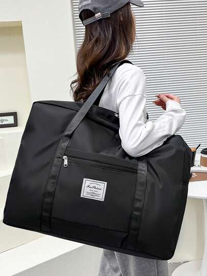 Night Vacation Luggage, Travel Bag, Large Capacity Waterproof Fitness Bag, Dry Wet Separation Weekend Carry On Bag, Multi-Functional Portable Shoulder Bag For Business, Vacation, Outdoor, Skiing Leisure, Fitness Travel Bag, Overnight Bag, Handbag, Sports Bag, School Supplies, Student Return To School Supplies, Handbag, Weekend Bag, Handbag