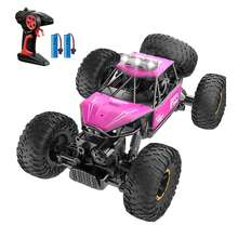 Coche De Juguete Control Remoto De Aleación Para Niños - Rosa - Ver 1