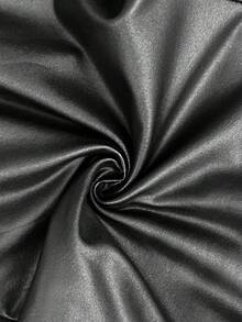 Quần skinny giả da cạp cao dành cho nữ, thiết kế bèo nhún bên hông, gợi cảm, thích hợp cho các buổi tiệc tùng, lễ hội âm nhạc, đám cưới. - màu đen - Xem 7