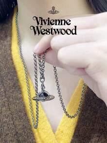 Vivienne Westwood New Tiny Orb Pendant Necklace - 銀色 - 查看 4