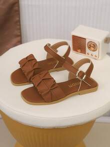 Children's Fashion Sandals. Summer New Style, Fashionable And Multi-Purpose Beach Sandals. Stylish And Versatile. - Brown - View 4