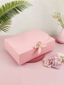 禮品盒 伴娘邀請禮盒 婚禮生日禮物 淋浴派對及其他派對禮盒 情人節禮物 情人節 包裝用品 生日禮物 美妝收納盒 婚禮派對糖果盒 - 粉色 - 查看 6