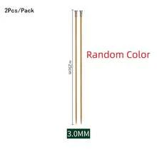 2/22 Chiếc/Gói Kim đan nhiều màu Kim đan len cho dụng cụ đan len dệt kim DIY Phụ kiện đan màu ngẫu nhiên - Nhiều màu - Xem 13
