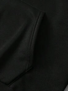 Budz Bunny Stoned Hoodie Funny  420  Stoned Rabbit High Life - 黑色 - 查看 5