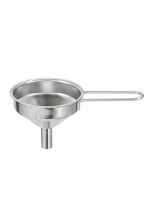 1pc/2pcs Stainless Steel Mini Funnel,Funnels,Kitchen Funnel,Small Funnels,Stainless Steel Mini Metal Food Funnel,Long Handle Funnel, Perfume Packaging Funnel,Metal Oil Liquid Funnels,Stainless Steel Kitchen Funnel,With Handle Cooking Funnel