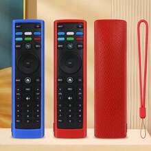 Luminous Silicone Skin Cover Replacement For Vizio XRT136/XRT140 D Series Smart TV Remote Control, Enhances Grip And Protection
