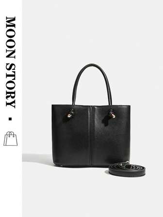 Nueva bolsa de mano para mujer de estilo urbano, bolso de hombro de moda, bolso cubo versátil de alta gama, bolso de mano
