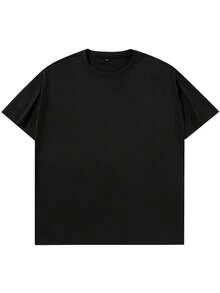 Men's Casual Old Money Men Sports T-Shirt - Black - View 3