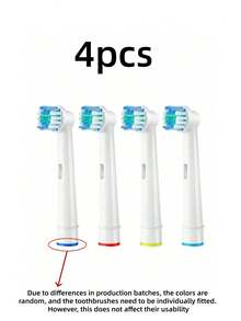 Replacement Toothbrush Heads Compatible With Professional Electric Toothbrush, Toothbrushes Brush Head Refills For Pro 1000 500 1500 100 7500 DB4010 360 400 8000 7000 3000 6000 300 9600 2000 4000 - Multicolor - View 11
