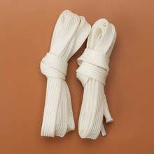 3 Pairs Of Luminous Shoelaces - Available In White/Green Colors, Emitting Green Fluorescence At Night. This Practical Material Is Perfect For Sports Shoes, Sneakers, And Basketball Shoes - Multicolor - View 5